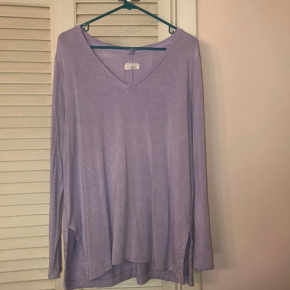 Lou & Grey purple sweatshirt